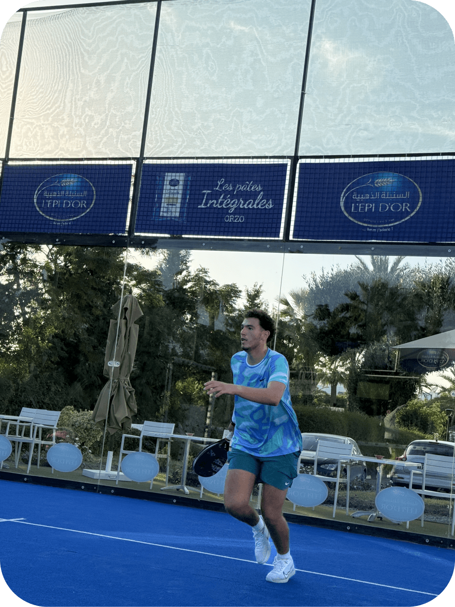 Fedi Mlika playing active match
