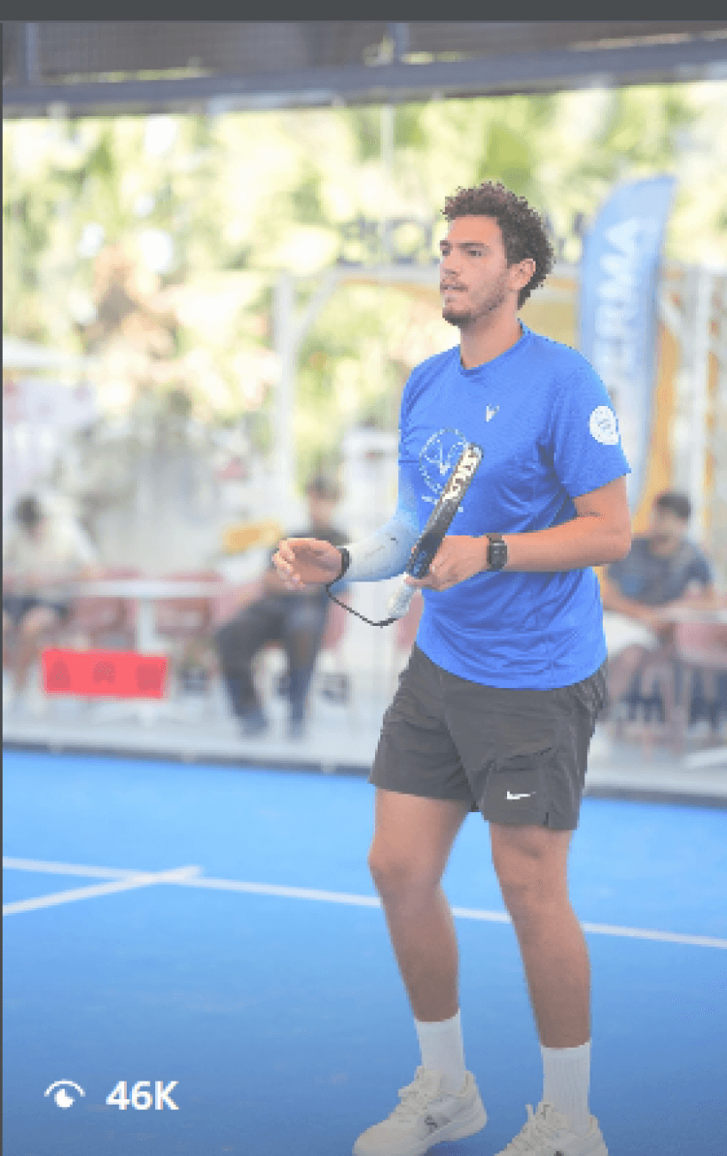 Fedi Mlika coaching session